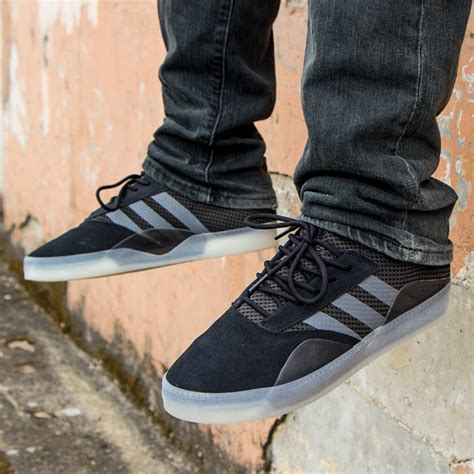 adidas 3st 001 schwarz|adidas 3ST.001 Skate Shoes Wear Test Review .